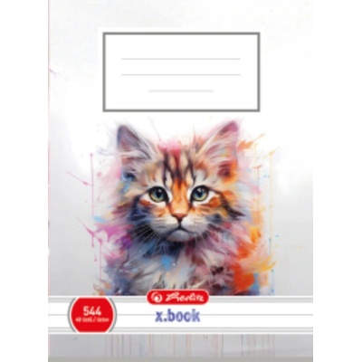 Herlitz Sešit A5 linkovaný 544 Koťátko