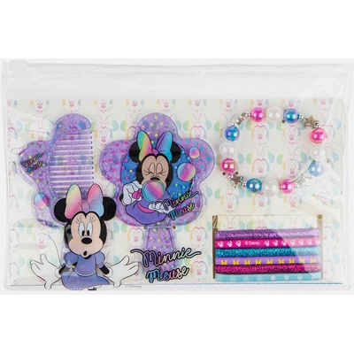 EUROSWAN Vlasová sada pro holky Minnie Mouse 10 ks v taštičce