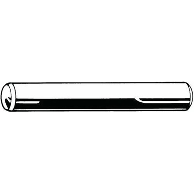 Válcový kolík kalený, tolerance h6 DIN 6325 Ocel 60 ± 2HRc Bez PU 4X24MM