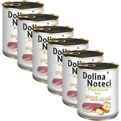 Dolina Noteci Долина Нотеци Премиум Чиста Гъска с Ябълка 6 x 800 г