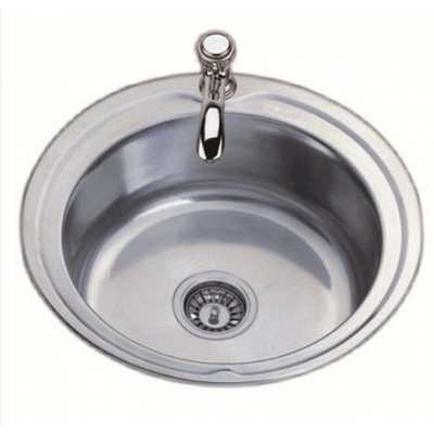 Inter Ceramic Кухненска мивка 4545U, Inter Ceramic, алпака, единична, 51x20см (4545U)