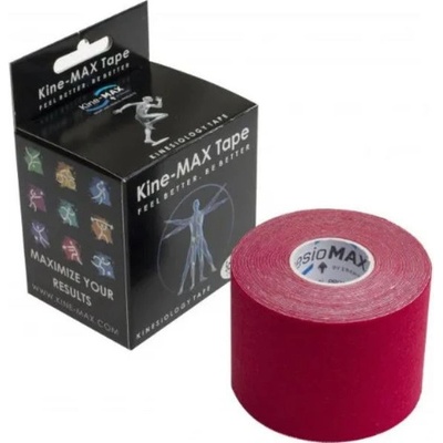 Kine-MAX Super-Pro Cotton Kinesiology Tape tejpovacia páska červená 5 cm x 5 m