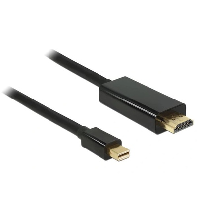 Delock Кабел mini Displayport - HDMI Full HD M-M 1m, Delock 83698 (delock83698)