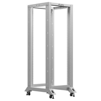 Lanberg Комуникационен шкаф Lanberg open rack 19" 32U 600x800, grey (OR01-6832-S)