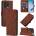 DOOGEE N55 Plus Crossbody 3D Embossed Wallet Кожен Калъф и Протектор