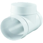 VENTS ТРОЙНИК 333 ЗА ВЪЗДУХОВОД ф150 ПВЦ (333)