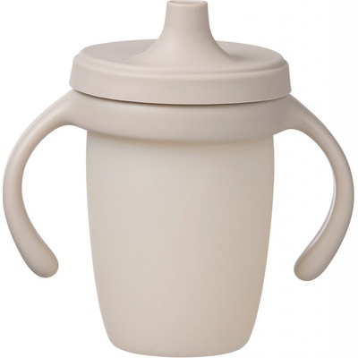 b.box silikon hrneček s pítkem 240 ml béžová