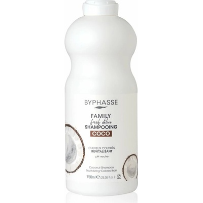Byphasse Coco šampón pre farbené vlasy 750 ml