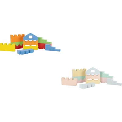 Playtive Pěnové stavebnicové puzzle, 11 ks