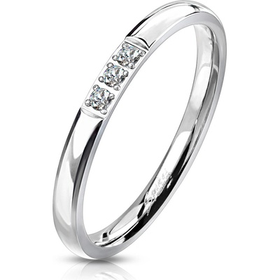 Mabell Dámský prsten z chirurgické oceli ALEXIS CZ221R M7225S 5C45