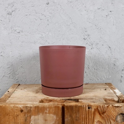 PROSPERPLAST Kvetináč TUBO P 17,8cm marsala
