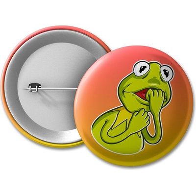 MemeMerch placka Nervous Kermit