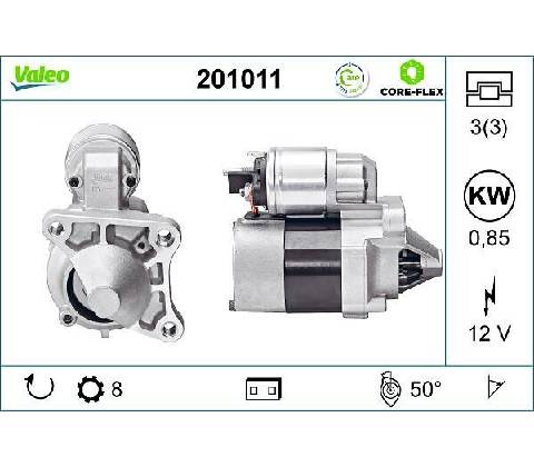 Startér VALEO 201011