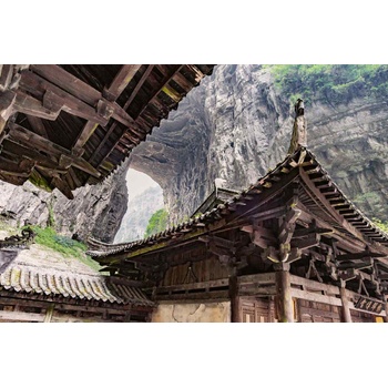 DIMEX ART s. r. o Флизелинов фототапет китайска историческа кръчма 375 x 250 см