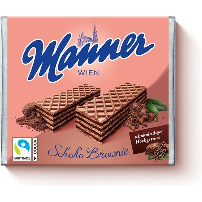 Manner Čoko-Brownie oplatky 75 g