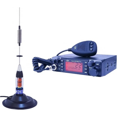 PNI PNI-PACK82PRO CB Radio Kit HP 9001 PRO ML70 Antenna 4W 12-24V 70cm (PNI-PACK82PRO)