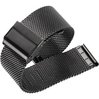 Image 1 of Trender Каишка Trender - Steel, 22 mm, черна (TR-ST22BK)