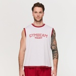 GymBeam Мъжки спортен потник Varsity White XXL