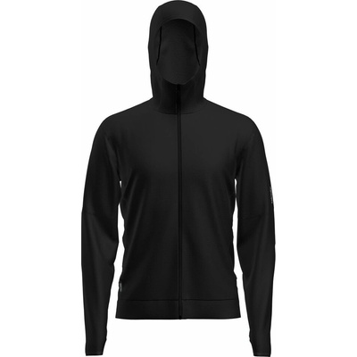 Icebreaker M Mer 360 Realfleece Elem LS Z Hood black