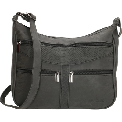 Elegantná kabelka cez rameno Nemesis čierna