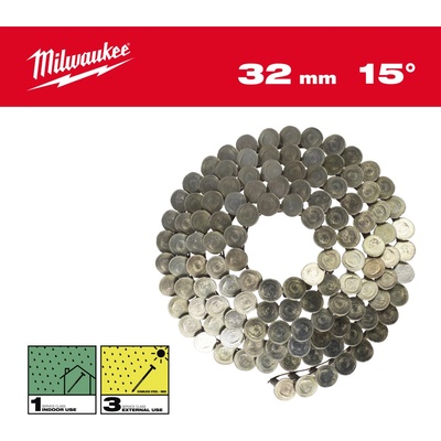 MILWAUKEE Hřebíky 15° prstencové 3,05x32 mm /RS/G-2160 4932499313