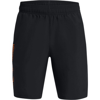 Under Armour Детски къси панталони Under Armour UA Tech Woven Wordmark Shorts Boys' - Black/Atomic