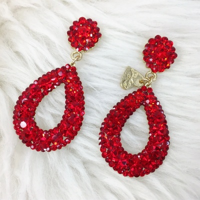 GIULIETT DONA CZECH CRYSTAL RED 135432