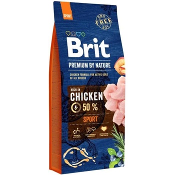 Image 1 of Brit Premium by Nature Sport Chicken 15 kg