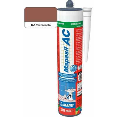 Mapesil AC 143 silikonový tmel 310 g terakota