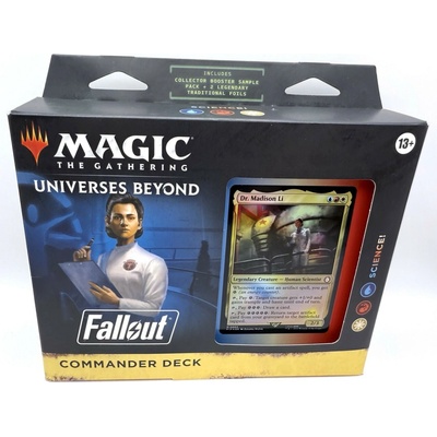 Wizards of the Coast Magic: The Gathering Universes Beyond Fallout Science Commander Deck