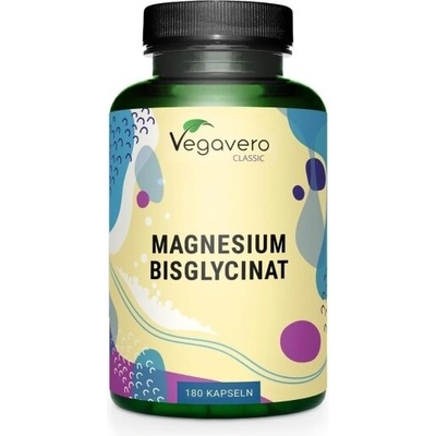 Vegavero Магнезий (бисглицинат) 100 mg 180 капсули | Vegavero (VV-VITA-370)