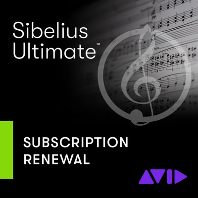 Avid Sibelius Ultimate Team Subscription Renewal