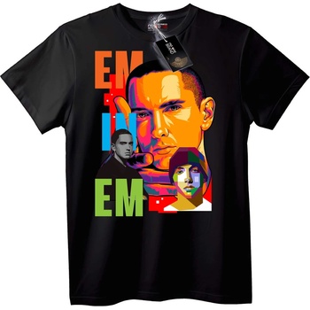 NOONEBRAND Тениска EM Pop Art - 2XL, White