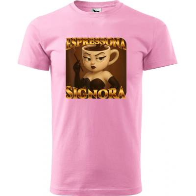 Detské tričko s potlačou Espressona Signora
