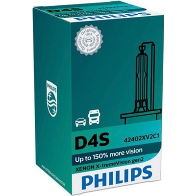 Philips 42402XV2C1 Xenon X-tremeVision gen2 D4S + 150%