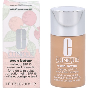 Clinique Even Better make-up SPF15 Projasňujicí make-up WN 56 Cashew 30 ml