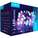 Modee Lighting LED vianočná reťaz 100 LED 10m studená biela bobule