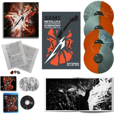 Metallica S&M2 Deluxe Boxset 4 LP + 2 CD + BD