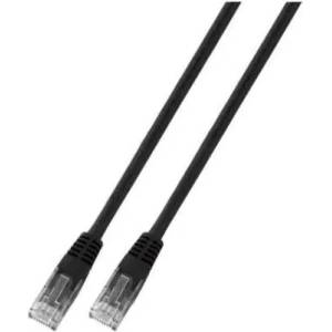 EFB Elektronik Rj45 пач корда категория 6, неекранирана u-utp, pvc cca, черна, efb (10 м) (k8100sw.10)
