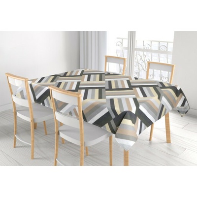 Bellatex obrus Adéla Pruhy šedé 120x140 cm