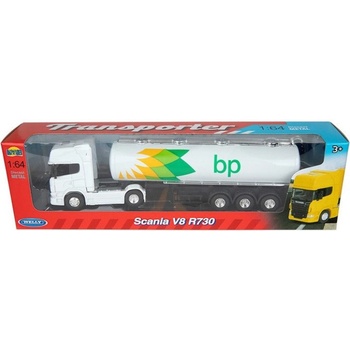 Welly Scania V8 R730 Bp Cisterna Model 1:64