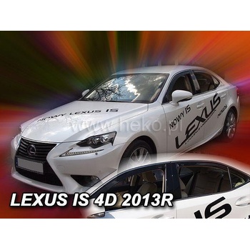 HEKO Ветробрани за LEXUS IS (2013+) Sedan - 4бр. предни и задни (30021)