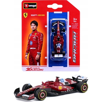 Bburago Ferrari SF 25 2025 16 Leclerc 1:64