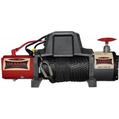 Elektrický naviják 5,4t 24V syntetické lano 20m DRAGON WINCH DWM 12000 HD