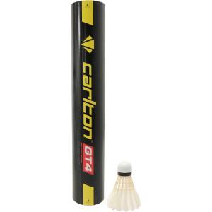 CARLTON GT4 Feathered Shuttlecocks 12 pk - White