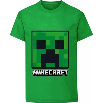 Minecraft detské tričko HE482 zelené