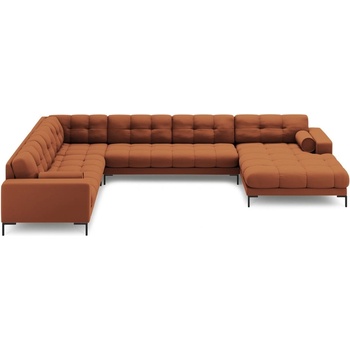 Cosmopolitan Design Ъглов диван в тухлен цвят (ляв ъгъл) Bali - Cosmopolitan Design (COS_UL_170_F1_BALI8)