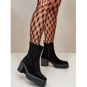 Step in style Дамски боти с ток модел 199299 Step in style