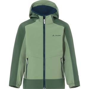 VAUDE Детско софтшел яке Vaude Kid's Rondane Jacket IV Softshell jacket - Willow Green / Dark Sea - размер 158/164 (EU) (703-3900-1318)