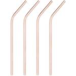 TRUEBRANDS Viski Коктейлни сламки 20 см summit copper- 4 бр (viski-5200)